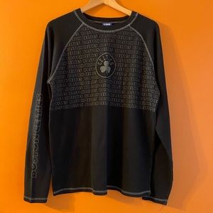 Celtics Black Thermal Long Sleeve